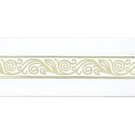 Карниз "Галант" с пов. (Одиссея) 3-х пол. 4,0м белый