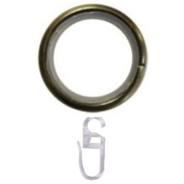 Комплект для d16 "Кольцо + крючок" (10 шт.) золото антик