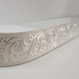 Карниз "Галант" с пов. (Ривьера) 2-х пол. 2,2м слоновая кость  (111)