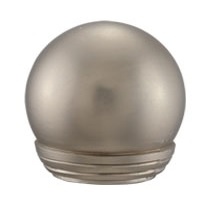 Наконечник d28 "Шар" сатин ( 2шт)