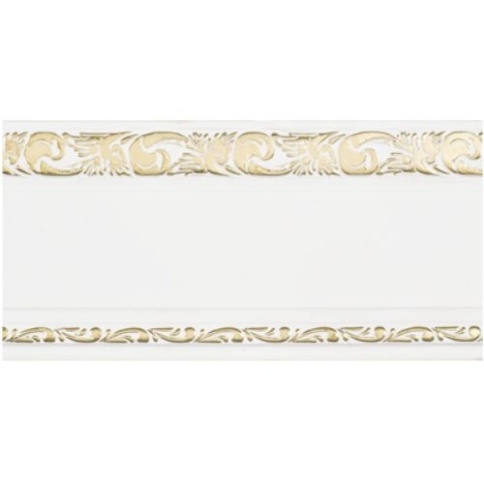 Карниз "Галант" с пов. (Ажур 7см) 2-х пол. 2,6м белый фото 1