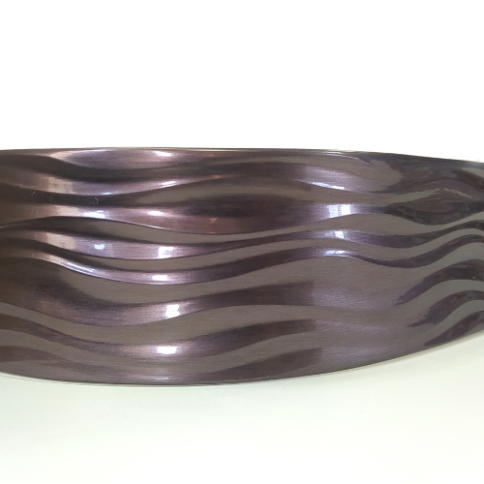 Карниз "Галант" с пов. (Бриз) 3-х пол. 1,8м графит фото 1