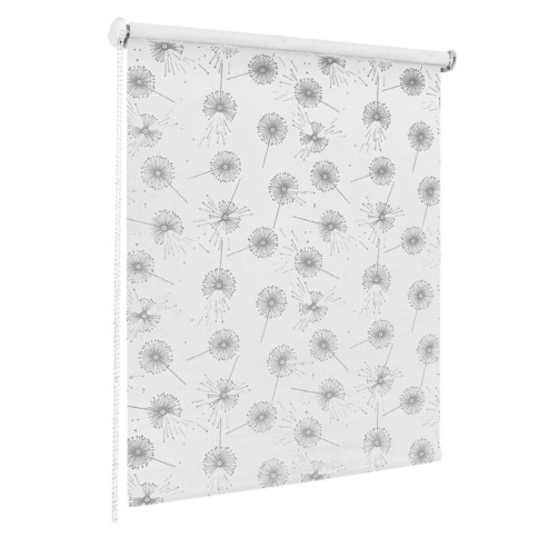 Рулонная штора "Одуванчик" 210*170 белый фото 1