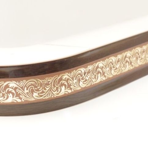 Карниз "Галант" с пов. (Милана) 3-х пол. 2,0м венге фото 1