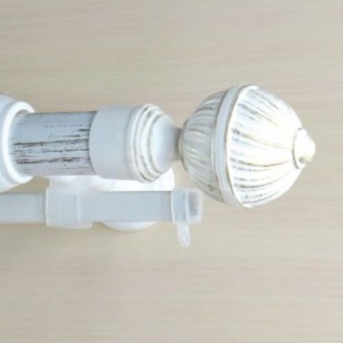 Комплект "Наконечник Византия" (белый серебро - патина) (2шт) подвес  фото 1