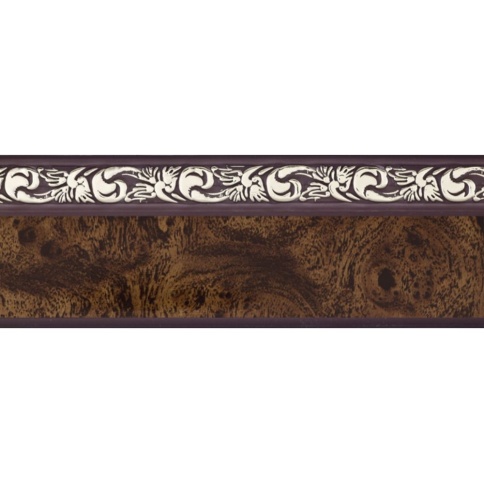 Карниз "Галант" с пов. (Ажур 5см) 2-х пол. 3,6м карельская береза фото 1